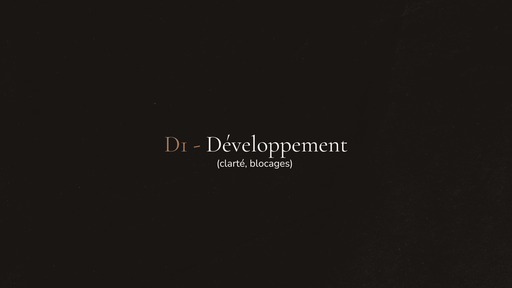 D1 - Développement